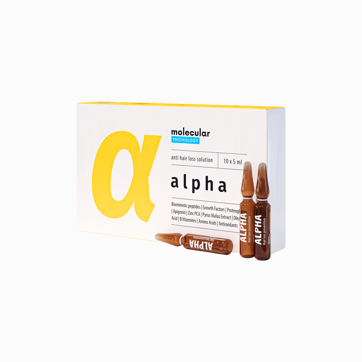 Alpha Hair Loss Prevention Serum Ampoules
