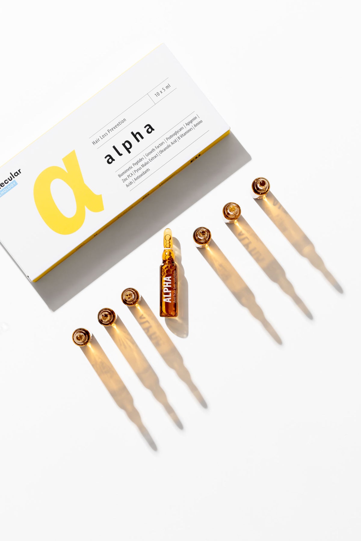Alpha Hair Loss Prevention Serum Ampoules
