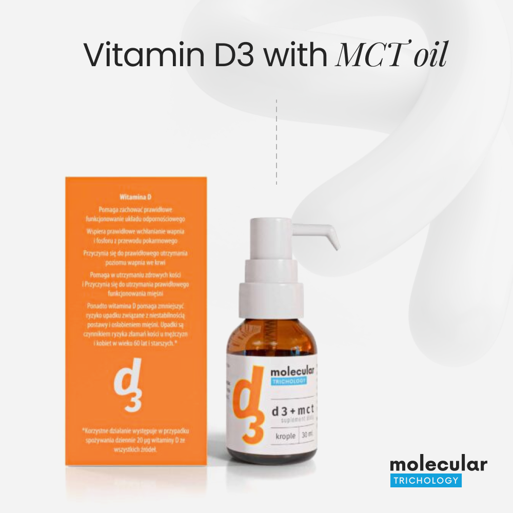 Vitamin D3 + MCT 4.000 IU Food Supplement