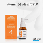 Vitamin D3 + MCT 4.000 IU Food Supplement