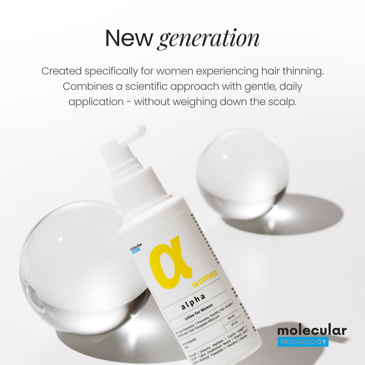 Alpha Hair Loss Prevention Lotion for Women
