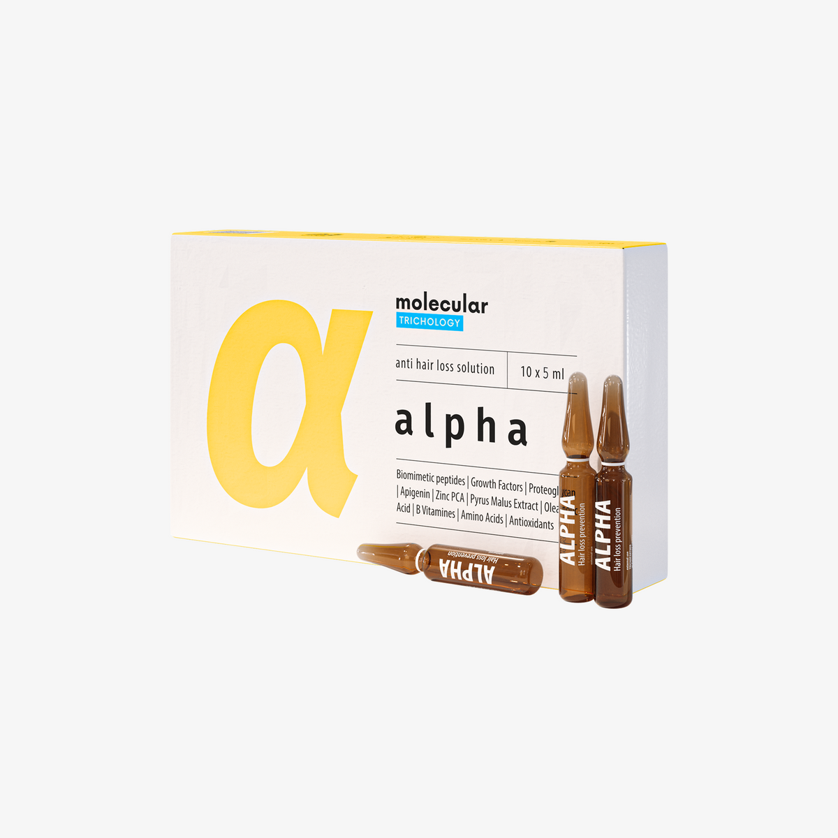 Alpha Hair Loss Prevention Serum Ampoules